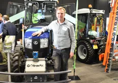 Dirk-Jan van Lutterveld van Gotrac voor volledig autonoom rijden, toepasbaar op ieder merk en ook op de lichtere modellen tractoren